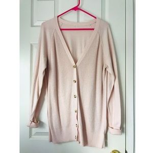 Blush Pink Cardigan